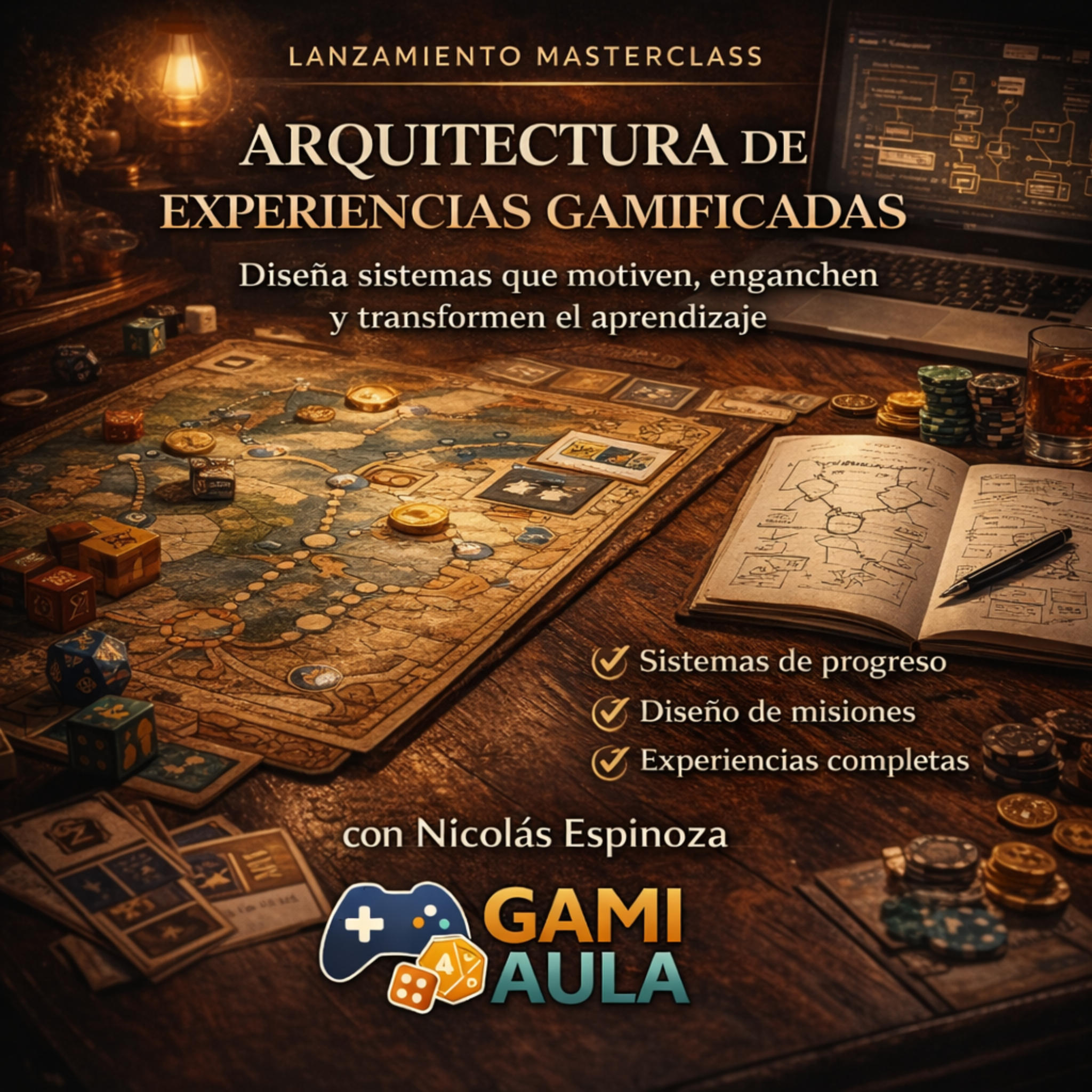 Masterclass Arquitectura de Experiencias Gamificadas